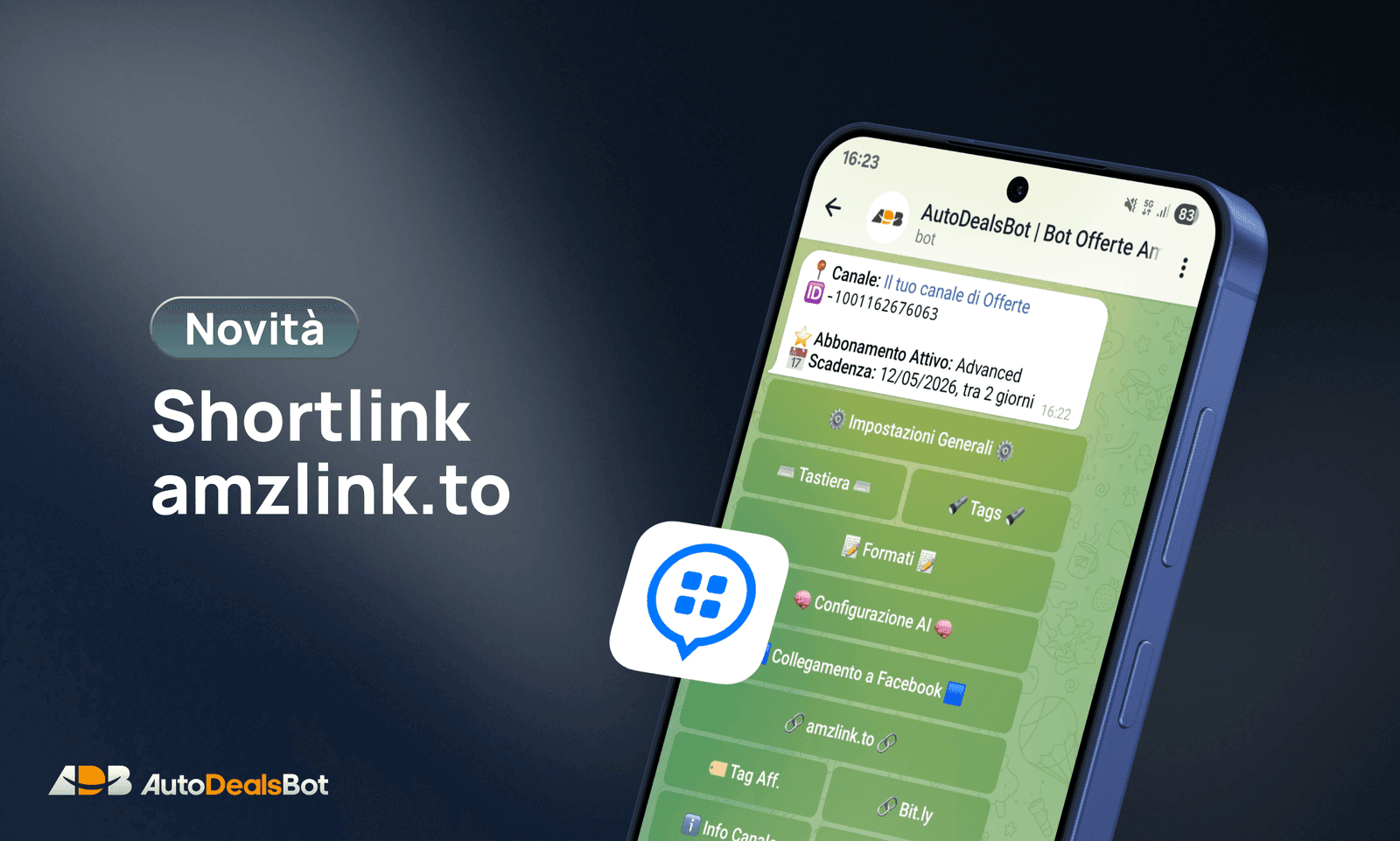 Shortlink amzlink.to con PostTap